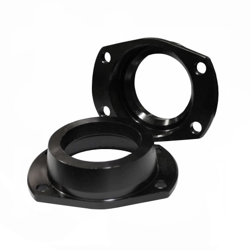 Axle Housing End - Weld-On - 3.15 in Bearing Bore - Steel - Black Oxide - Late Big Ford - Pair