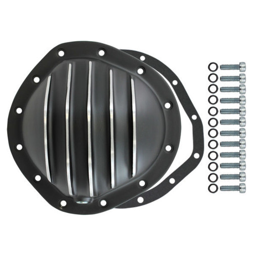 Differential Cover - Aluminum - Black Anodized - 8.75 in - GM 12-Bolt - Each Differential Cover - Aluminum - Black Anodized - 8.75 in - GM 12-Bolt - Each