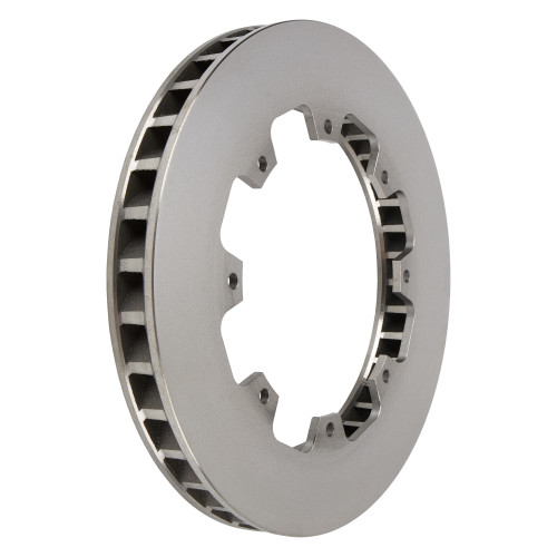 Brake Rotor - 36 Vane - Passenger Side - Directional / Plain - 11.750 in OD - 1.250 in Thick - 8 x 7.000 in Bolt Pattern - Iron - Natural - Each Brake Rotor - 36 Vane - Passenger Side - Directional / Plain - 11.750 in OD - 1.250 in Thick - 8 x 7.000 in Bolt Pattern - Iron - Natural - Each