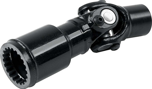 Steering Loading Coupler - 3/4 in Steering Shaft - Steel - Black Paint - Allstar / Sweet 19 Spline Disconnect Couplers - Each