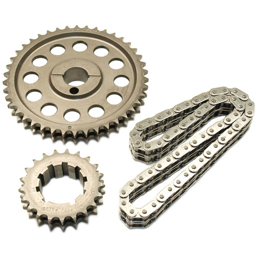 Timing Chain Set - Race Billet Z-Racing - Double Roller - 9 Keyway Adjustable - Iron / Steel - Small Block Ford - Kit
