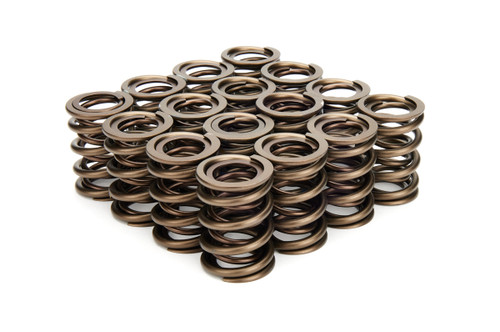 Valve Spring - Dual Spring - 338 lb/in Spring Rate - 0.950 in Coil Bind - 1.405 in OD - Set of 16