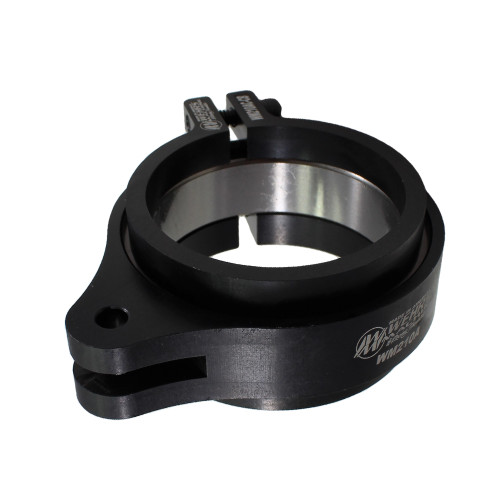 Suspension Limiter Chain Clamp - Bearing - Aluminum - Black Anodized - Each