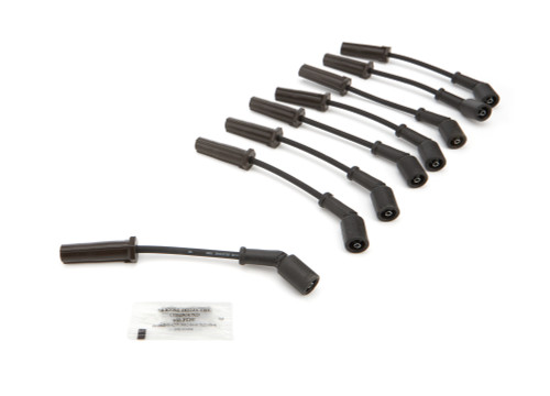 Spark Plug Wire Set - Spiral Core - 7 mm - Black - GM LS-Series - Kit