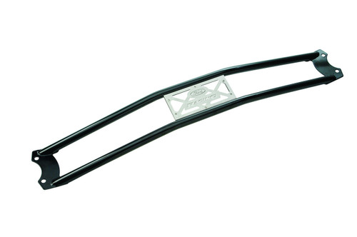 Strut Tower Brace - Tubular - Steel - Black Powder Coat - GT - Ford Mustang 2005-14 - Each