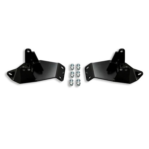 Motor Mount - Bolt-On - Steel - Black Powder Coat - LS to GM Fullsize Truck 1967-72 - Pair