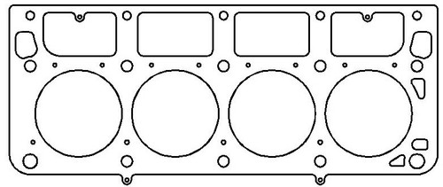 Cylinder Head Gasket - 4.100 in Bore - 0.051 in Compression Thickness - Multi-Layer Steel - Small LS-Series - Each