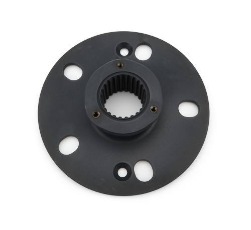 Drive Flange - 5 x 5 in / 5 x 4.75 in Wheel Bolt Pattern - 24 Spline - Steel - Black Paint - 1-3/4 in Grand National Hubs - Each
