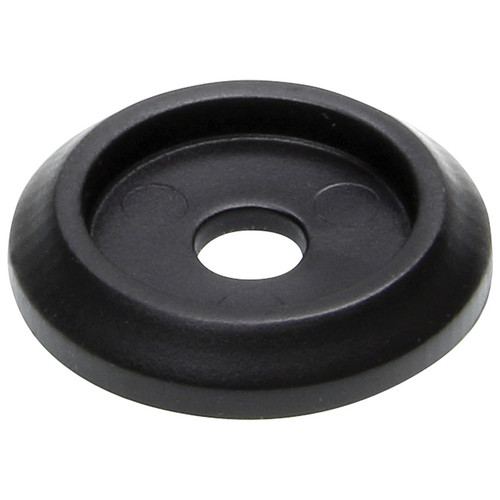 Body Bolt Washer - Countersunk - 1/4 in ID - 1-1/4 in OD - Plastic - Black - Set of 50