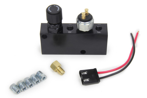 Proportioning Valve - Remaster - 3/8-24 in Female Inlet - 3/8-24 in Female Outlet - Adjustable 100-3000 psi - Knob Type - Aluminum - Black Anodized - Kit Proportioning Valve - Remaster - 3/8-24 in Female Inlet - 3/8-24 in Female Outlet - Adjustable 100-3000 psi - Knob Type - Aluminum - Black Anodized - Kit