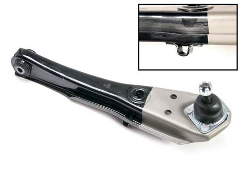 Control Arm - OE Replacement - Lower - Ball Joint Included - Steel - Black / Gray Paint - Ford Mustang 1968-69 - Each