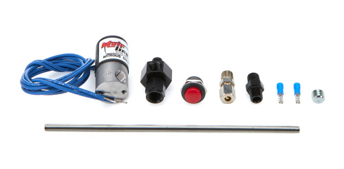 Nitrous Oxide Purge Kit - Main-Line - Button / Fittings / Solenoid - 4 AN Thread - Kit