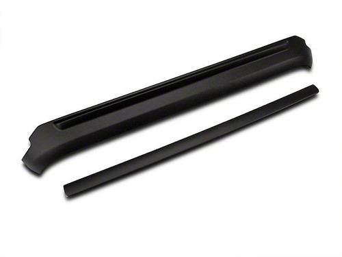 Body Guard - Trail Armor - Hood / Tailgate Cap - Stick-On - Plastic - Black - Jeep Wrangler JK 2007-18 - Kit Body Guard - Trail Armor - Hood / Tailgate Cap - Stick-On - Plastic - Black - Jeep Wrangler JK 2007-18 - Kit