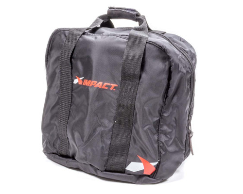 Helmet Bag - Soft Lining - Zipper Closure - Nylon - Black - Each