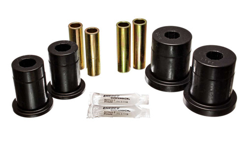 Control Arm Bushing - Hyper-Flex - Front - Lower / Upper - Polyurethane - Black - Ford 1978-93 - Kit