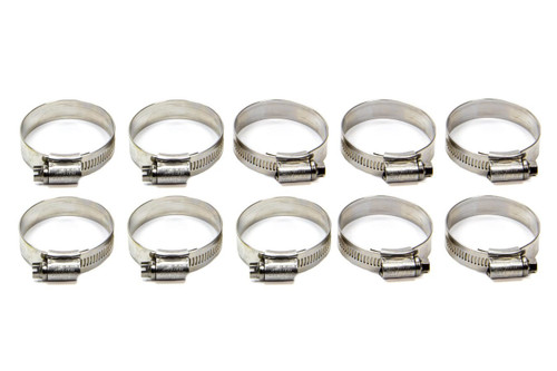Hose Clamp - Worm Gear - 35-45 mm - Stainless - Set of 10 Hose Clamp - Worm Gear - 35-45 mm - Stainless - Set of 10