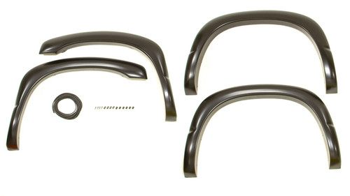 Fender Flare - OE Style - Front / Rear - 1-3/4 in Wide - Plastic - Black - Dodge Ram Fullsize Truck 2003-05 - Kit