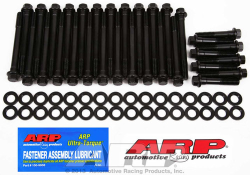 Cylinder Head Bolt Kit - High Performance Series - Hex Head - Chromoly - Black Oxide - Cast Iron OEM - Big Block Chevy - Kit Cylinder Head Bolt Kit - High Performance Series - Hex Head - Chromoly - Black Oxide - Cast Iron OEM - Big Block Chevy - Kit