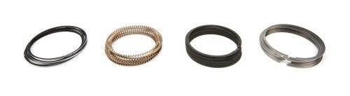 Piston Rings - Performance Series - 3.572 in Bore - File Fit - 1.5 x 1.5 x 3.0 mm Thick - Standard Tension - Stainless Steel - Chromium Nitride - 8-Cylinder - Kit Piston Rings - Performance Series - 3.572 in Bore - File Fit - 1.5 x 1.5 x 3.0 mm Thick - Standard Tension - Stainless Steel - Chromium Nitride - 8-Cylinder - Kit