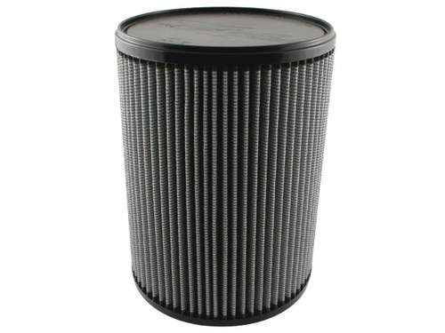 Air Filter Element - Magnum FLOW Pro DRY S - Clamp-On - Round - 8.5 in Base - 8.5 in Top - 11 in Tall - 4 in Flange - Synthetic - White - Universal - Each