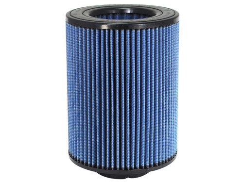 Air Filter Element - Magnum FLOW Pro 5R - Clamp-On - Round - 8.5 in Base - 8.5 in Top - 11 in Tall - 4 in Flange - Reusable Cotton - Blue - Universal - Each