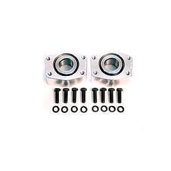 C-Clip Eliminator Kit - Bearings / Gaskets / Hardware Included - Aluminum - Natural - Stock Axles - Ford 7.5 / 8.8 in 1979-2004 - Kit