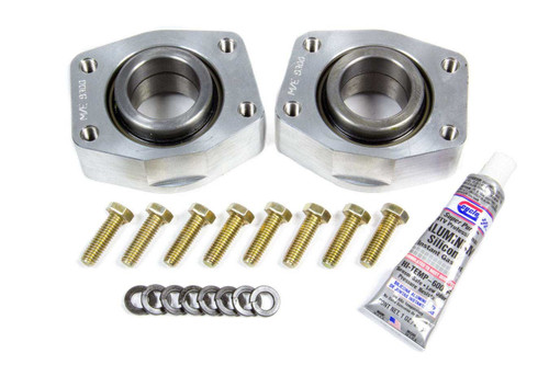 C-Clip Eliminator Kit - Bearings / Gaskets / Hardware Included - Aluminum - Natural - Moser Axles - Ford 7.5 / 8.8 in 1979-2004 - Kit