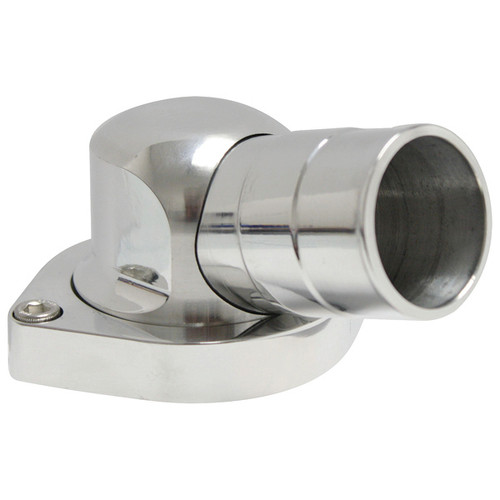 Water Neck - 90 Degree - Swivel - Gasket Included - Aluminum - Polished - LS1 / LS2 - GM LS-Series - Each