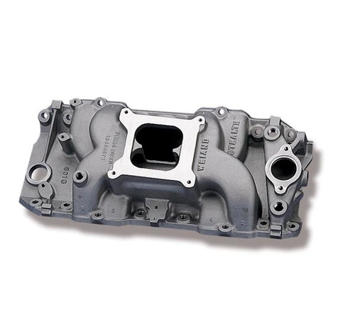 Intake Manifold - Stealth - Square Bore - Dual Plane - Oval Port - Aluminum - Natural - Big Block Chevy - Each Intake Manifold - Stealth - Square Bore - Dual Plane - Oval Port - Aluminum - Natural - Big Block Chevy - Each