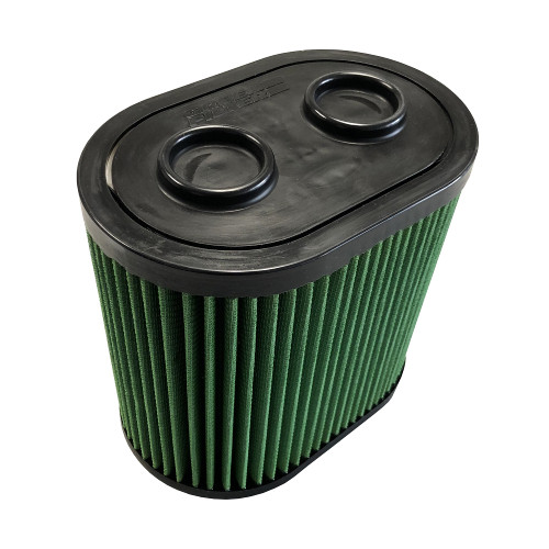 Air Filter Element - Conical - Reusable Cotton - Green - Ford Fullsize Truck 2017-19 - Each Air Filter Element - Conical - Reusable Cotton - Green - Ford Fullsize Truck 2017-19 - Each