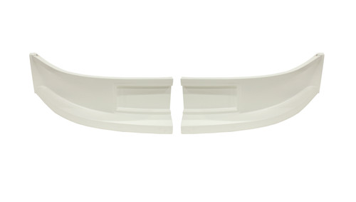 Nose - S2 Sportsman - 2-Piece Lower Complete - Plastic - White - Kit