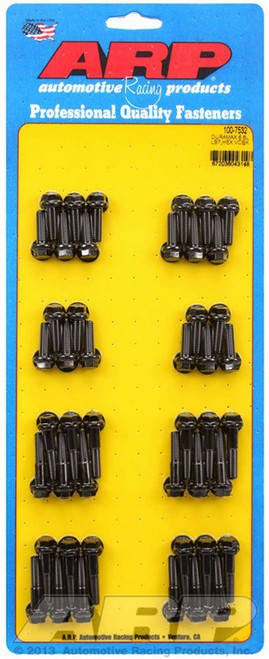 Valve Cover Fastener - Bolt - 1/4-20 in Thread - Hex Head - Chromoly - Black Oxide - LB7 - 6.6 L - GM Duramax - Kit Valve Cover Fastener - Bolt - 1/4-20 in Thread - Hex Head - Chromoly - Black Oxide - LB7 - 6.6 L - GM Duramax - Kit