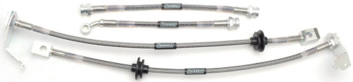 Brake Hose Kit - Street Legal - DOT Approved - Braided Stainless - Pontiac GTO 2005-06 - Kit