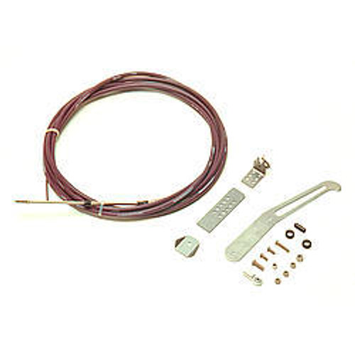 Drag Parachute Release Cable - 12 ft Long - Bracket / Hardware / Handle Included - Kit