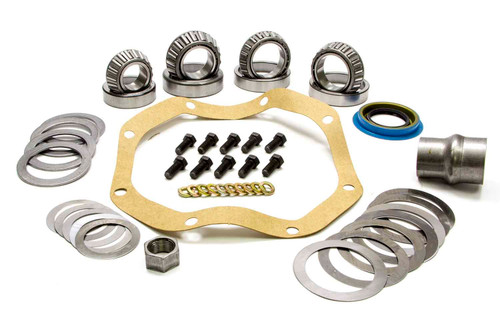 Differential Installation Kit - Complete - Bearings / Crush Sleeve / Gaskets / Hardware / Seals / Shims / Marking Compound - Chevy Corvette 1963-79 - Kit