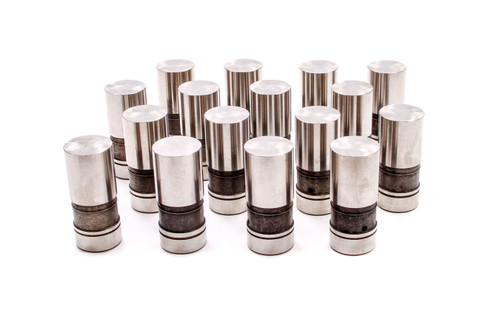Lifter - Hydraulic Flat Tappet - 0.875 in OD - Ford V8 - Set of 16