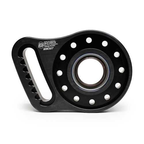 Panhard Bar Bracket - Pinion Mount - Bolt-On - Adjustable - Aluminum - Black Anodized - Quick Change - Each Panhard Bar Bracket - Pinion Mount - Bolt-On - Adjustable - Aluminum - Black Anodized - Quick Change - Each