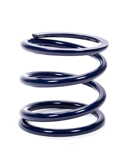 Coil Spring - Coil-Over - 5 in OD - 5 in Length - 400 lb/in Spring Rate - Steel - Blue Powder Coat - Each