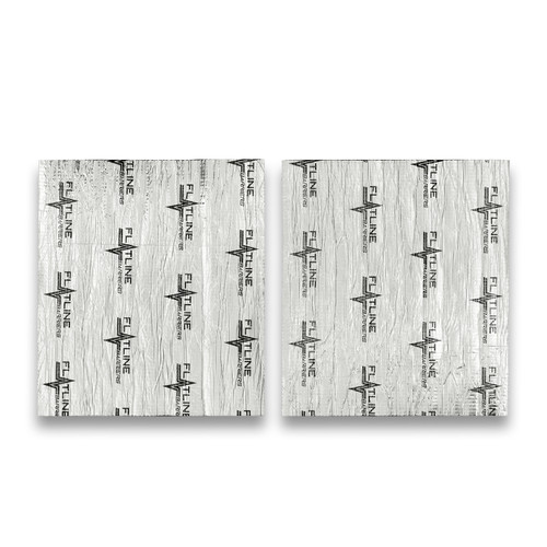 Heat and Sound Barrier - Pre-Cut - Roof - Aluminum / Foam - Silver / Black - Chevy Truck 1937-46 - Kit