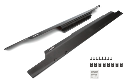 Rocker Panel Guard - Trail Armor - Rocker Panel and Sill Plate - Stick-On - Plastic - Black - 2-Door - Jeep Wrangler JK 2007-15 - Pair