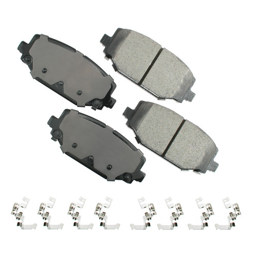 Brake Pads - ProACT - Rear - Dodge / Chrysler / Volkswagen 2012-2018 - Set of 4