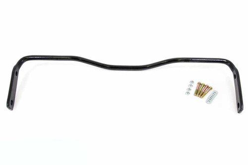 Sway Bar - Rear - 1 in Diameter - Chromoly - Black Powder Coat - GM A-Body 1964-72 - Kit
