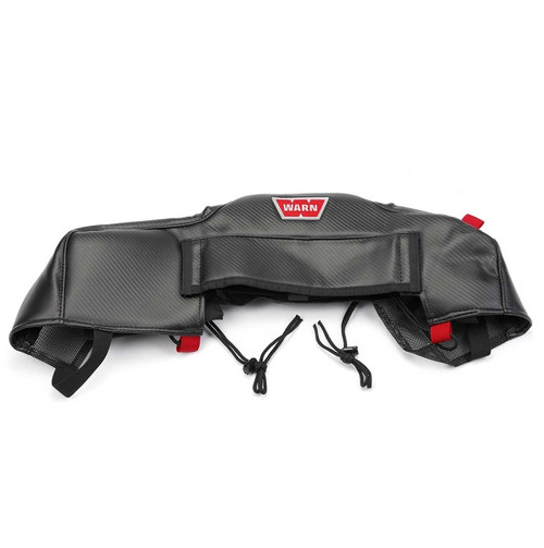 Winch Cover - Stealth - Vinyl - Black - Warn VR8 / VR10 / VR12 Electric Winches - Each
