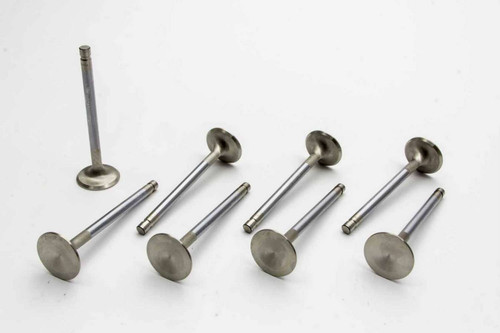 Exhaust Valve - Street Master - 1.500 in Head - 0.342 in Valve Stem - 4.911 in Long - Stainless - Small Block Chevy - Set of 8