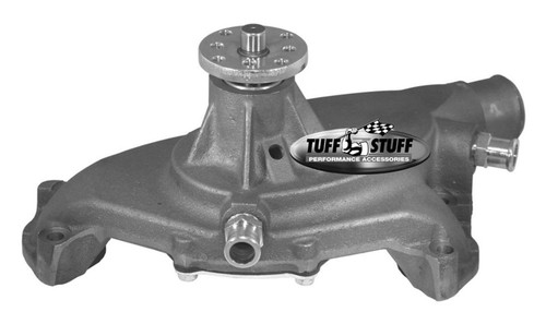 Water Pump - Mechanical - Supercool - High Volume - Short Design - Iron - Natural - Big Block Chevy - Each