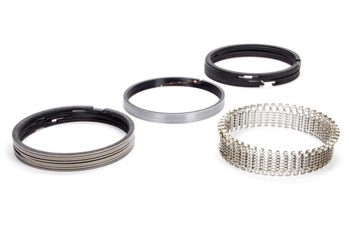 Piston Rings - Claimer Moly Series - 4.165 in Bore - Drop In - 1/16 x 1/16 x 3/16 in Thick - Standard Tension - Iron - Plasma Moly - 8-Cylinder - Kit Piston Rings - Claimer Moly Series - 4.165 in Bore - Drop In - 1/16 x 1/16 x 3/16 in Thick - Standard Tension - Iron - Plasma Moly - 8-Cylinder - Kit