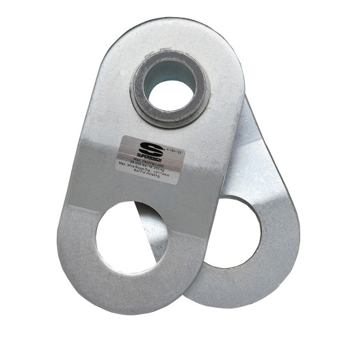 Pulley Block - 18000 lb Capacity - Steel - Zinc Oxide - Each