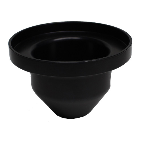 Spring Cup - Lower - 5 in OD Spring - 3 in Lift - Aluminum - Black Anodized - Each