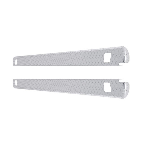 Truck Bed Cap - Brite-Tread - Aluminum - Diamond Plate - 8 ft Bed - GM Fullsize Truck 1988-2000 - Pair