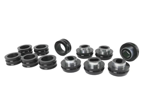 Body Mount Bushing - Polyurethane / Steel - Black / Zinc Oxide - GM Fullsize Truck 1981-86 - Kit